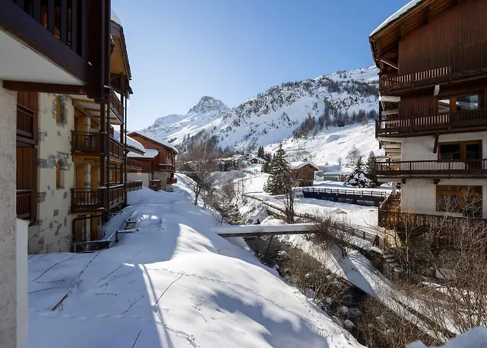 아파트 4 Pers. A Val-d'isere, Aux Pieds, Balcon, Parking, Wifi - Fr-1-862-42